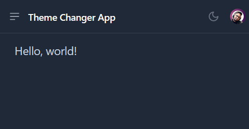 Tailwind Class Based Theme Changer for Blazor Apps